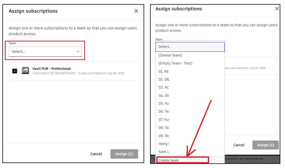 QUY TRÌNH QUẢN LÝ USER - ASSIGN LICENSE AUTODESK
